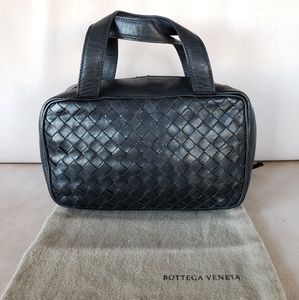 SOLD Bottega Veneta Intrecciato Black Handbag